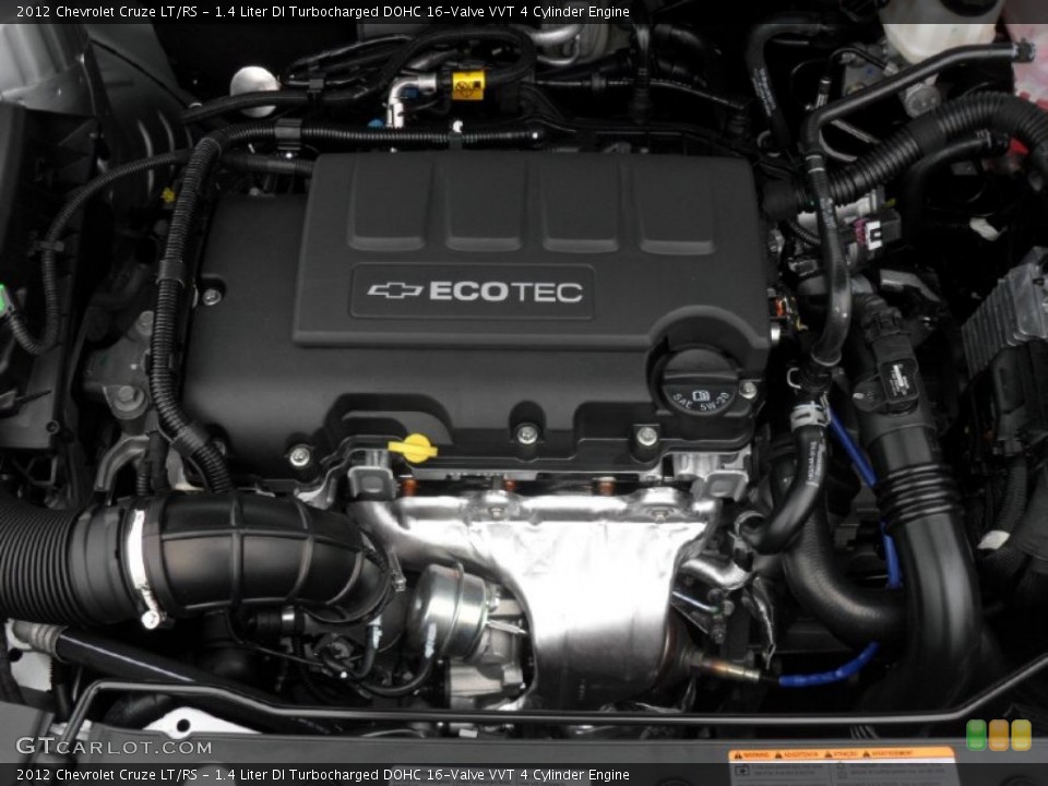 1.4 Liter DI Turbocharged DOHC 16-Valve VVT 4 Cylinder Engine for the 2012 Chevrolet Cruze #54615070