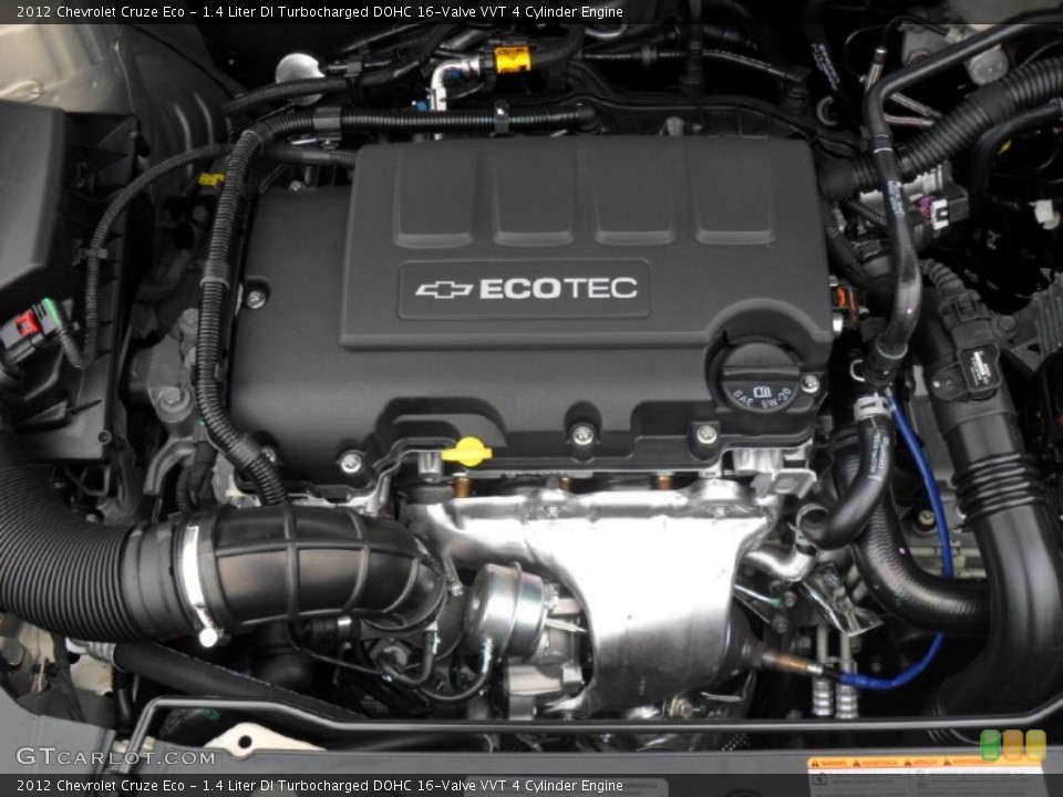 1.4 Liter DI Turbocharged DOHC 16-Valve VVT 4 Cylinder Engine for the 2012 Chevrolet Cruze #54615285