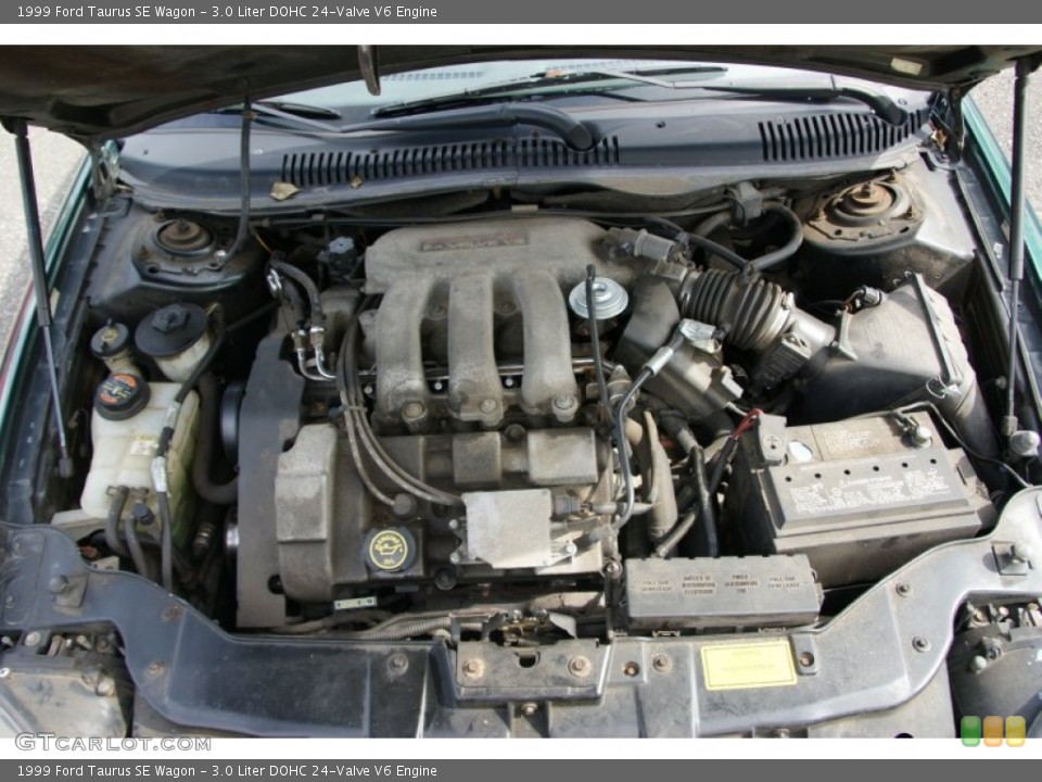 3.0 Liter DOHC 24-Valve V6 Engine for the 1999 Ford Taurus #54617148