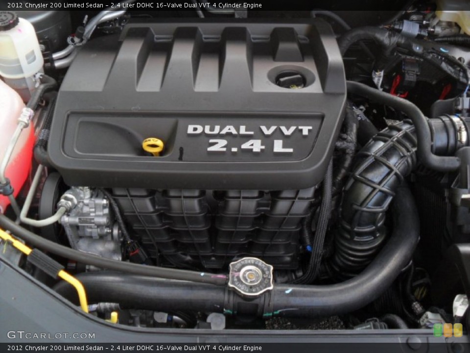 2.4 Liter DOHC 16-Valve Dual VVT 4 Cylinder Engine for the 2012 Chrysler 200 #54620507