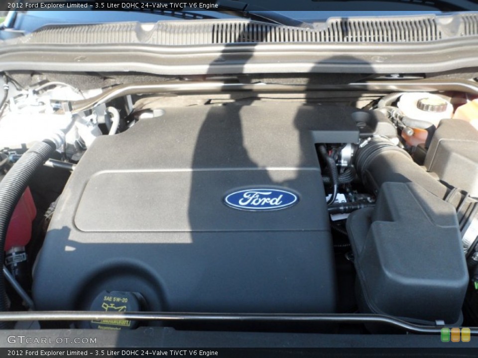 3.5 Liter DOHC 24-Valve TiVCT V6 Engine for the 2012 Ford Explorer #54622590