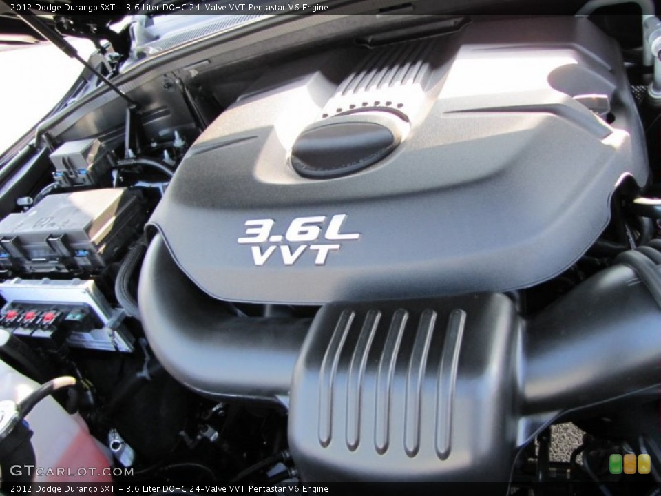 3.6 Liter DOHC 24-Valve VVT Pentastar V6 Engine for the 2012 Dodge Durango #54628437