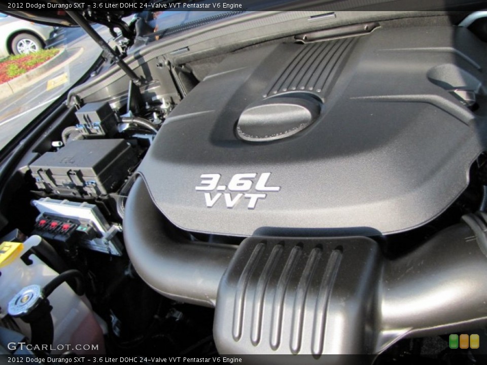 3.6 Liter DOHC 24-Valve VVT Pentastar V6 Engine for the 2012 Dodge Durango #54628515