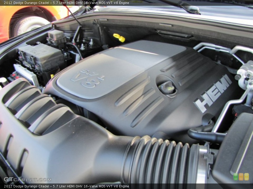 5.7 Liter HEMI OHV 16-Valve MDS VVT V8 Engine for the 2012 Dodge Durango #54628635