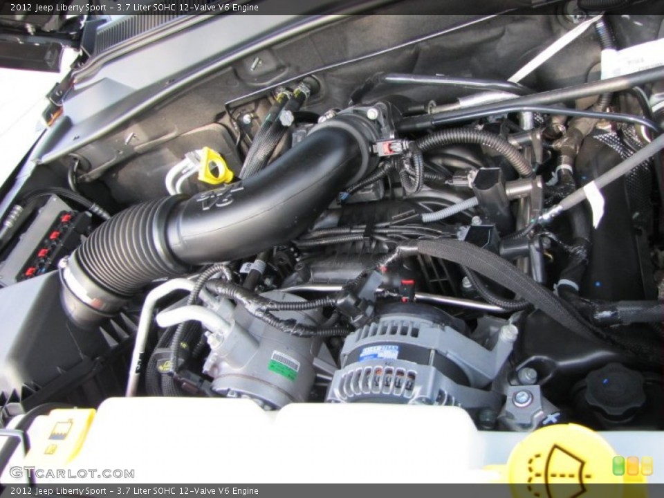 3.7 Liter SOHC 12-Valve V6 Engine for the 2012 Jeep Liberty #54628917