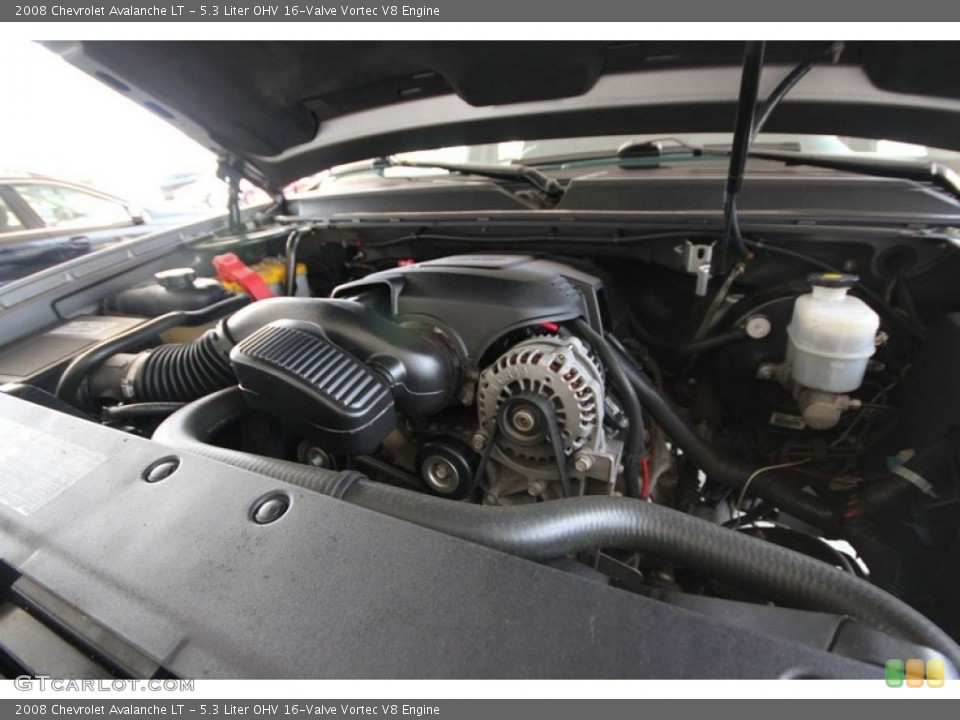 5.3 Liter OHV 16-Valve Vortec V8 Engine for the 2008 Chevrolet Avalanche #54631689