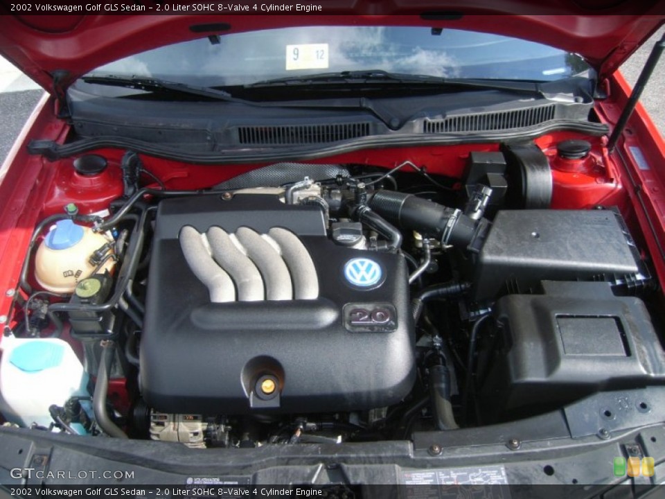 2.0 Liter SOHC 8-Valve 4 Cylinder Engine for the 2002 Volkswagen Golf #54632259