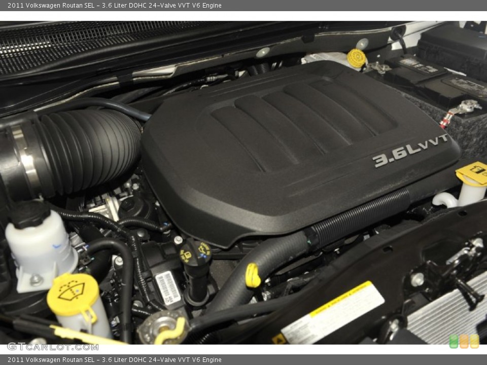 3.6 Liter DOHC 24-Valve VVT V6 Engine for the 2011 Volkswagen Routan #54637248