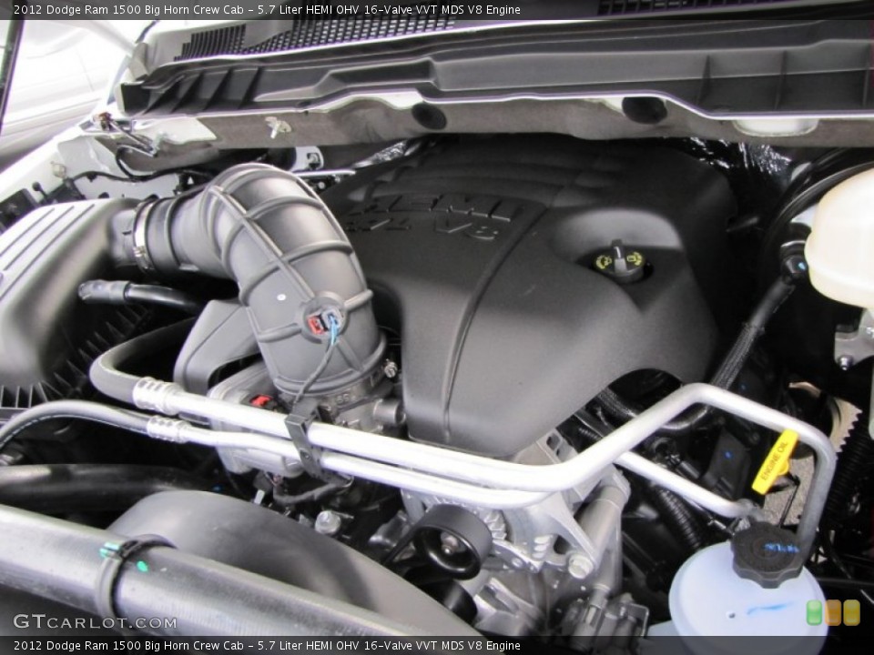 5.7 Liter HEMI OHV 16-Valve VVT MDS V8 Engine for the 2012 Dodge Ram 1500 #54644952