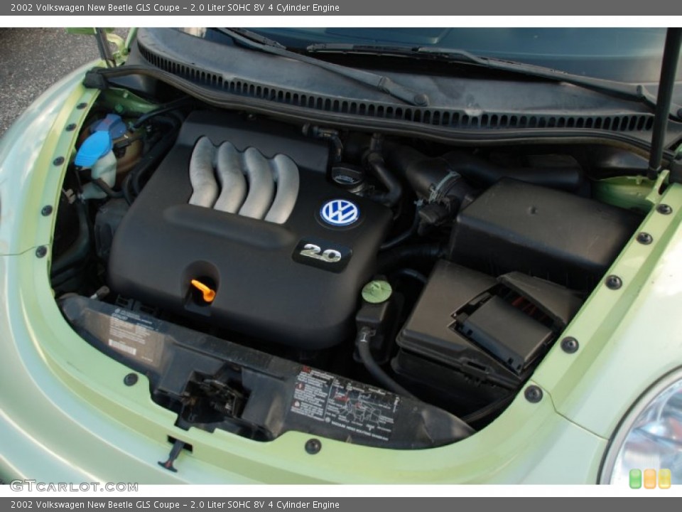 2.0 Liter SOHC 8V 4 Cylinder Engine for the 2002 Volkswagen New Beetle #54646365