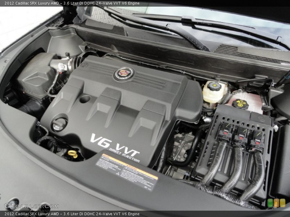 3.6 Liter DI DOHC 24-Valve VVT V6 Engine for the 2012 Cadillac SRX #54656172