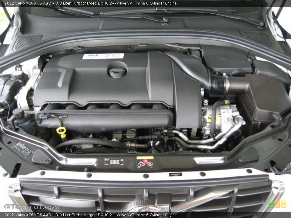 3.0 Liter Turbocharged DOHC 24-Valve VVT Inline 6 Cylinder Engine for the 2012 Volvo XC60 #54663018