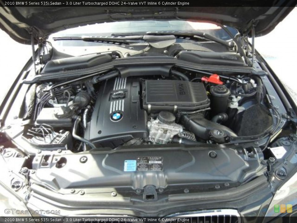 3.0 Liter Turbocharged DOHC 24-Valve VVT Inline 6 Cylinder Engine for the 2010 BMW 5 Series #54663059