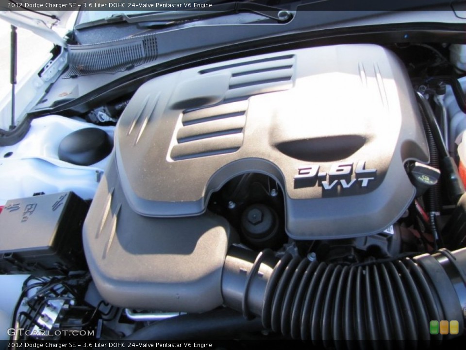 3.6 Liter DOHC 24-Valve Pentastar V6 Engine for the 2012 Dodge Charger #54687880