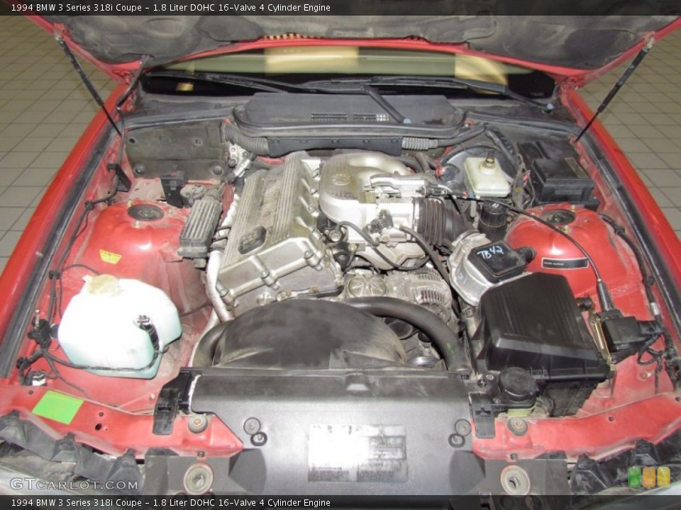 1.8 Liter DOHC 16-Valve 4 Cylinder 1994 BMW 3 Series Engine