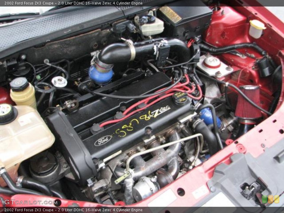 2.0 Liter DOHC 16-Valve Zetec 4 Cylinder Engine for the 2002 Ford Focus #54699907