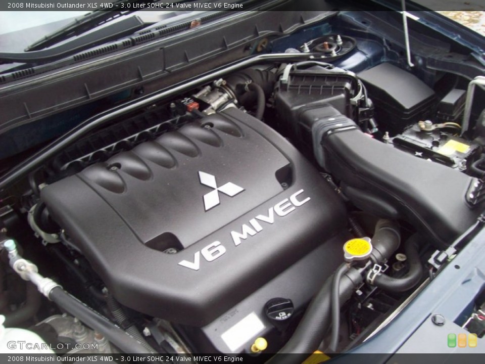 3.0 Liter SOHC 24 Valve MIVEC V6 Engine for the 2008 Mitsubishi Outlander #54702433
