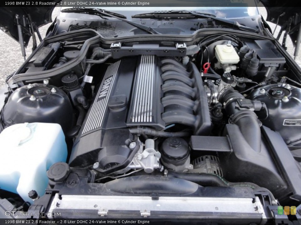 2.8 Liter DOHC 24-Valve Inline 6 Cylinder Engine for the 1998 BMW Z3 #54715810