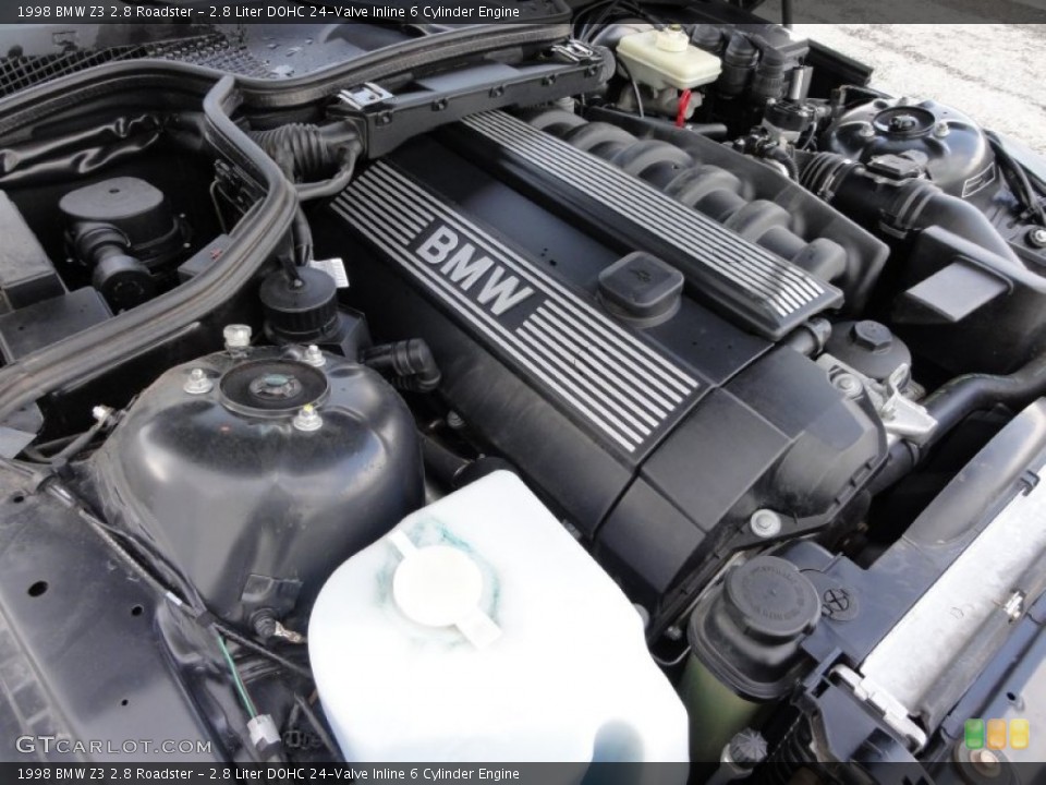 2.8 Liter DOHC 24-Valve Inline 6 Cylinder Engine for the 1998 BMW Z3 #54715822
