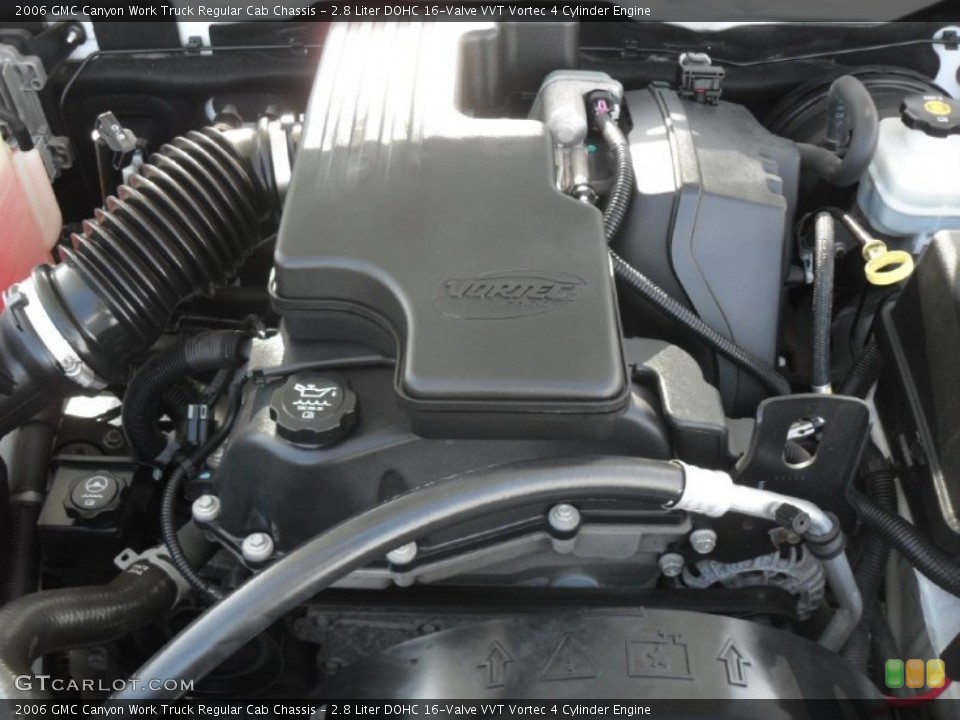 2.8 Liter DOHC 16-Valve VVT Vortec 4 Cylinder Engine for the 2006 GMC Canyon #54717829