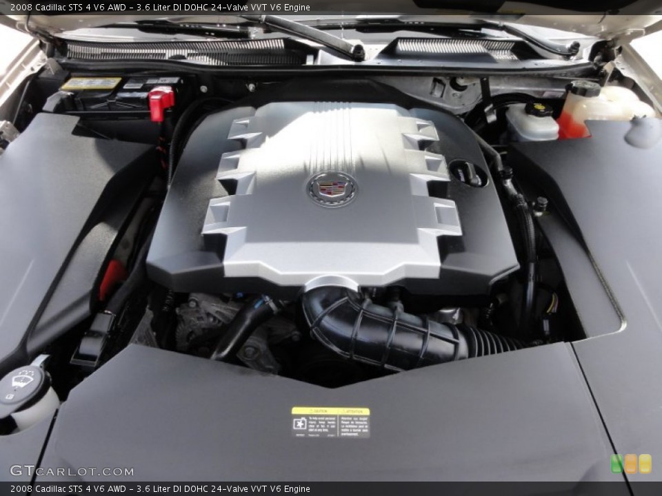 3.6 Liter DI DOHC 24-Valve VVT V6 Engine for the 2008 Cadillac STS #54718562