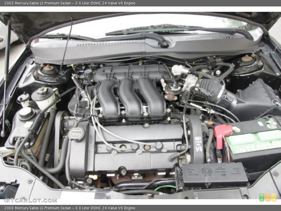 3.0 Liter DOHC 24 Valve V6 Engine for the 2003 Mercury Sable #54725281