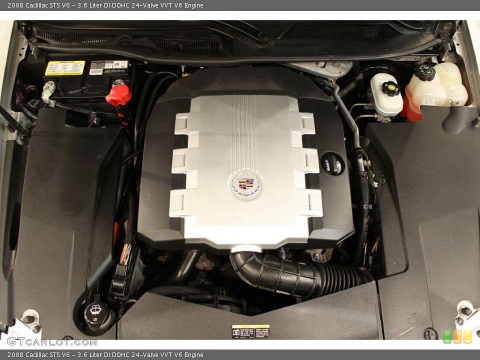 3.6 Liter DI DOHC 24-Valve VVT V6 Engine for the 2008 Cadillac STS #54730253