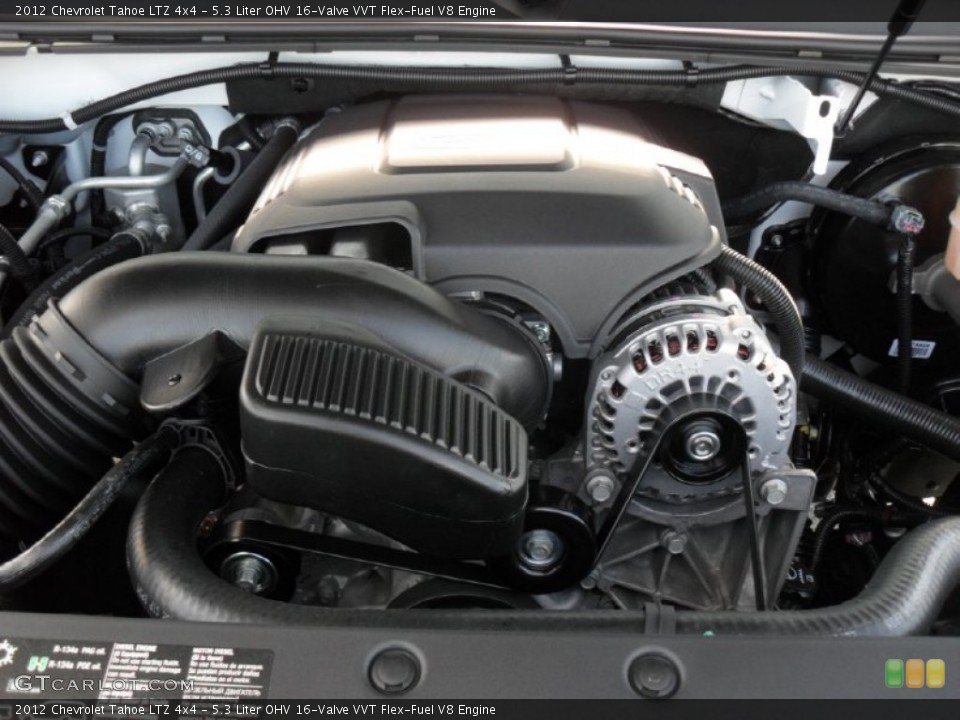 5.3 Liter OHV 16-Valve VVT Flex-Fuel V8 Engine for the 2012 Chevrolet Tahoe #54732806