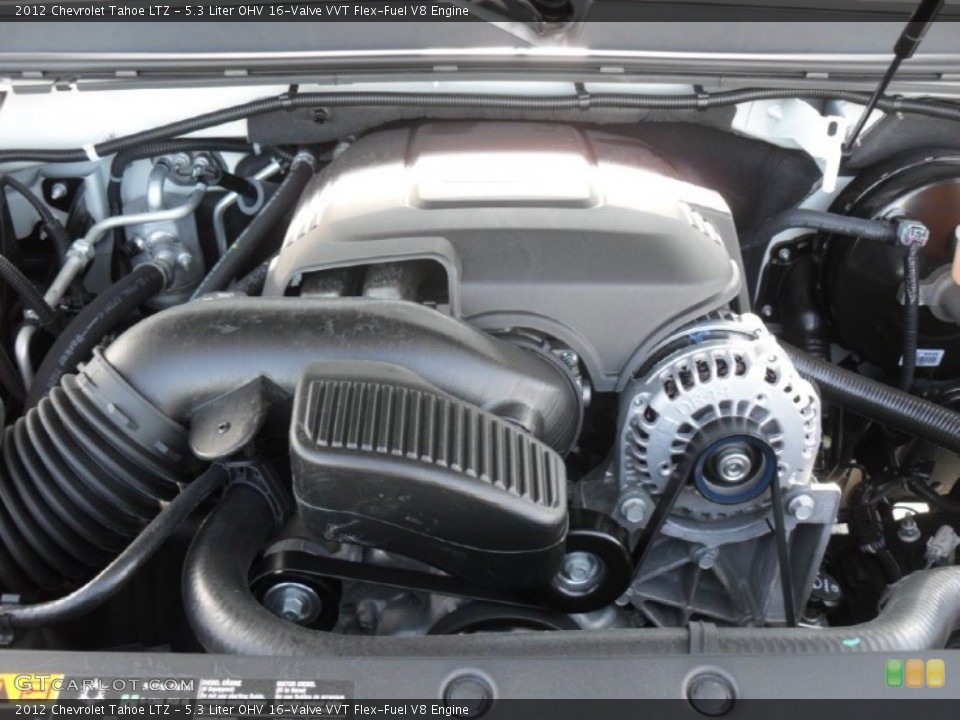5.3 Liter OHV 16-Valve VVT Flex-Fuel V8 Engine for the 2012 Chevrolet Tahoe #54732962