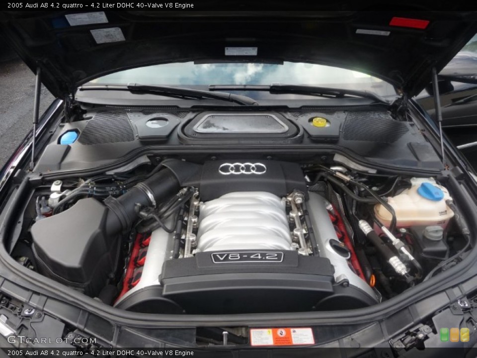 4.2 Liter DOHC 40-Valve V8 Engine for the 2005 Audi A8 #54735179