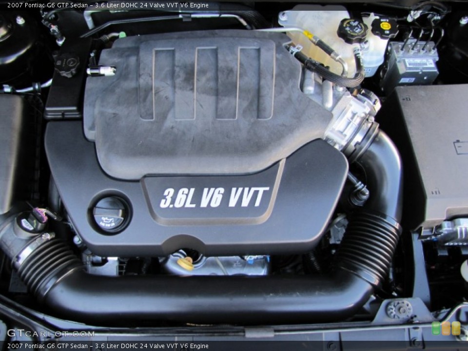 3.6 Liter DOHC 24 Valve VVT V6 Engine for the 2007 Pontiac G6 #54736835