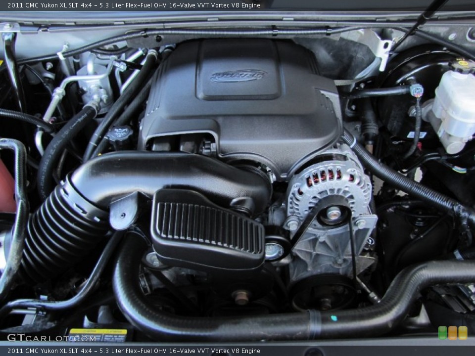 5.3 Liter Flex-Fuel OHV 16-Valve VVT Vortec V8 Engine for the 2011 GMC Yukon #54736967