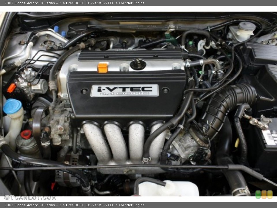 2.4 Liter DOHC 16-Valve i-VTEC 4 Cylinder Engine for the 2003 Honda Accord #54744951