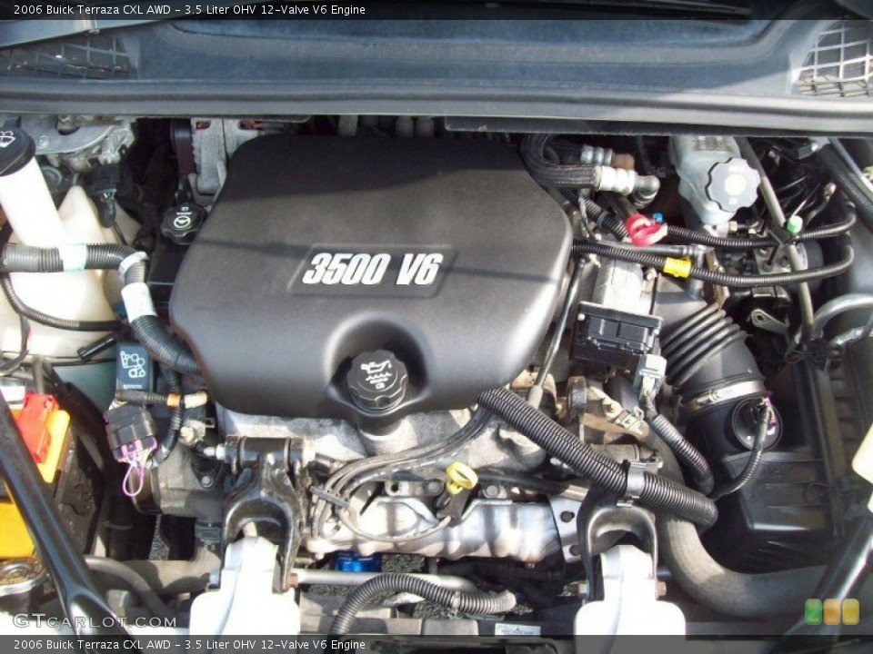 3.5 Liter OHV 12-Valve V6 Engine for the 2006 Buick Terraza #54747381