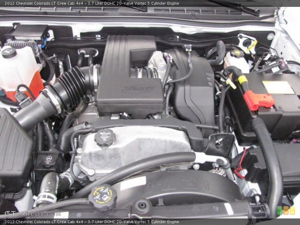 3.7 Liter DOHC 20-Valve Vortec 5 Cylinder Engine for the 2012 Chevrolet Colorado #54748478