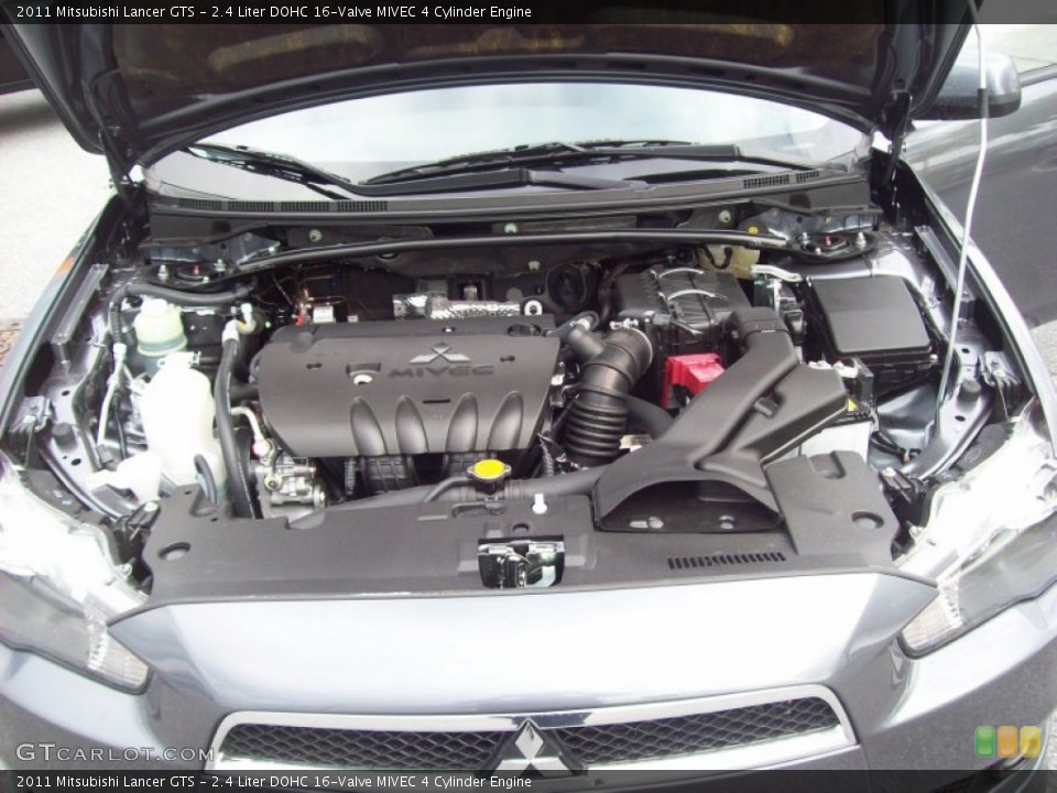 2.4 Liter DOHC 16-Valve MIVEC 4 Cylinder Engine for the 2011 Mitsubishi Lancer #54750093