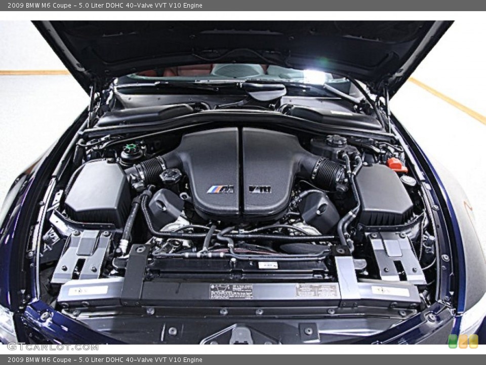 5.0 Liter DOHC 40-Valve VVT V10 Engine for the 2009 BMW M6 #54754425