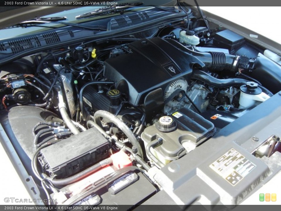 4.6 Liter SOHC 16-Valve V8 Engine for the 2003 Ford Crown Victoria #54755154