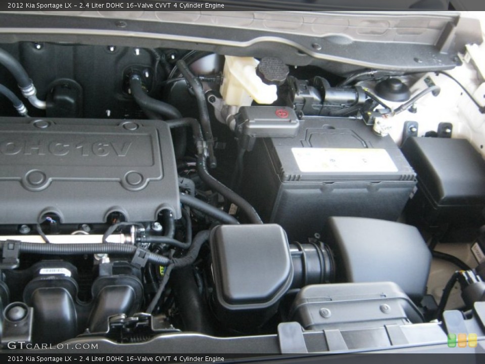 2.4 Liter DOHC 16-Valve CVVT 4 Cylinder Engine for the 2012 Kia Sportage #54766723
