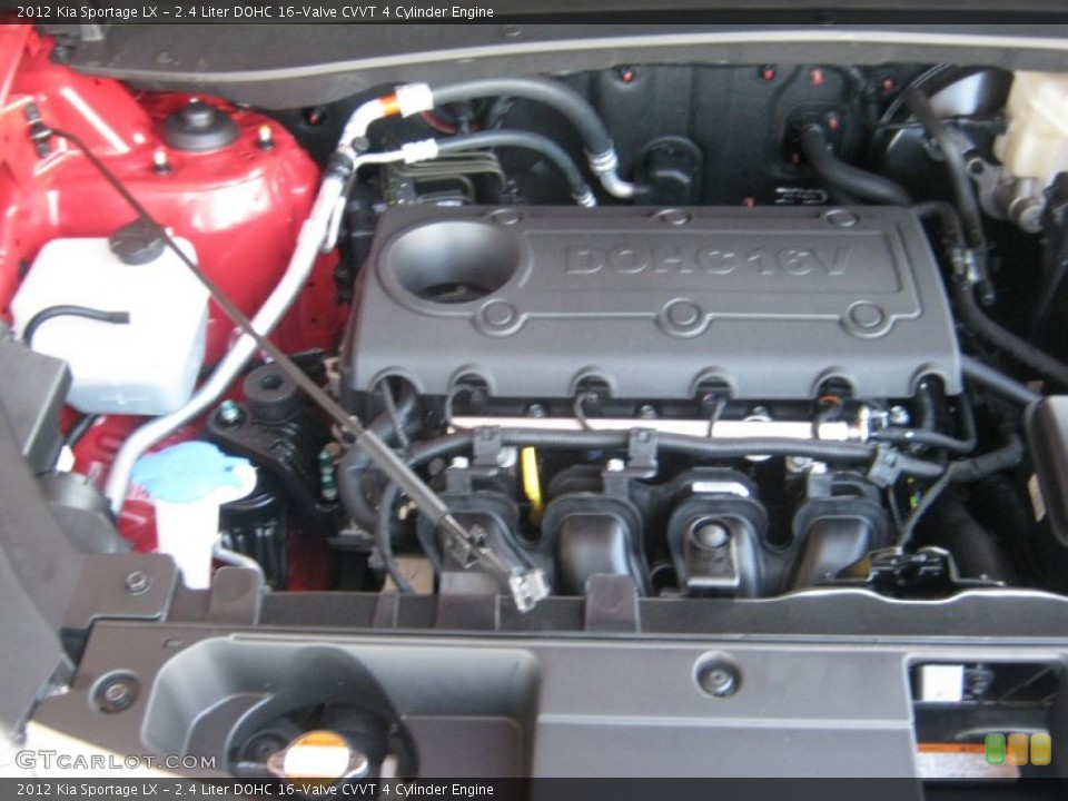 2.4 Liter DOHC 16-Valve CVVT 4 Cylinder Engine for the 2012 Kia Sportage #54766933