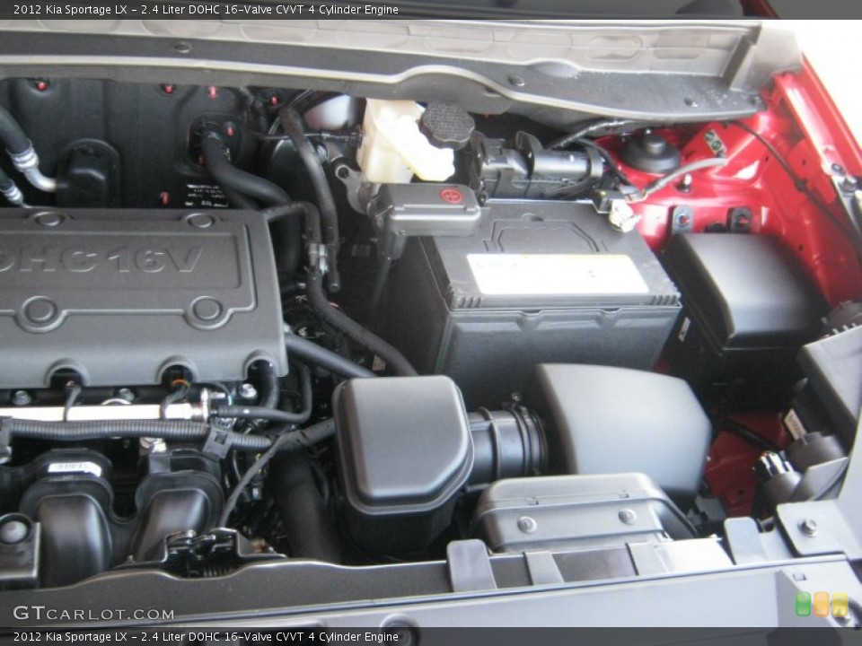 2.4 Liter DOHC 16-Valve CVVT 4 Cylinder Engine for the 2012 Kia Sportage #54766947