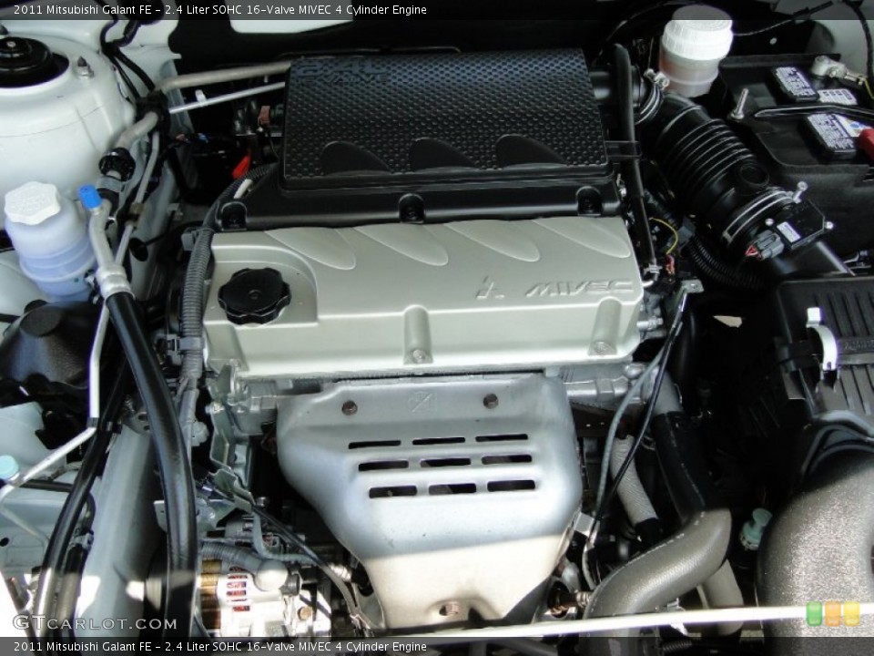 2.4 Liter SOHC 16-Valve MIVEC 4 Cylinder Engine for the 2011 Mitsubishi Galant #54768783