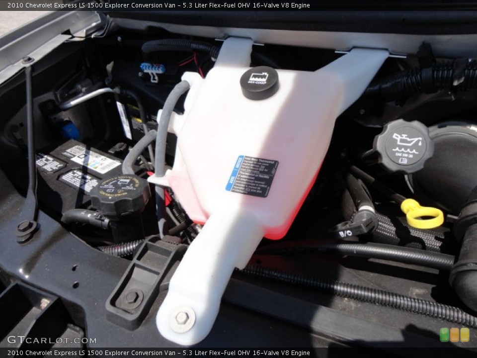5.3 Liter Flex-Fuel OHV 16-Valve V8 Engine for the 2010 Chevrolet Express #54770583