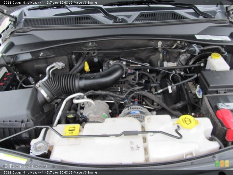 3.7 Liter SOHC 12-Valve V6 Engine for the 2011 Dodge Nitro #54770877