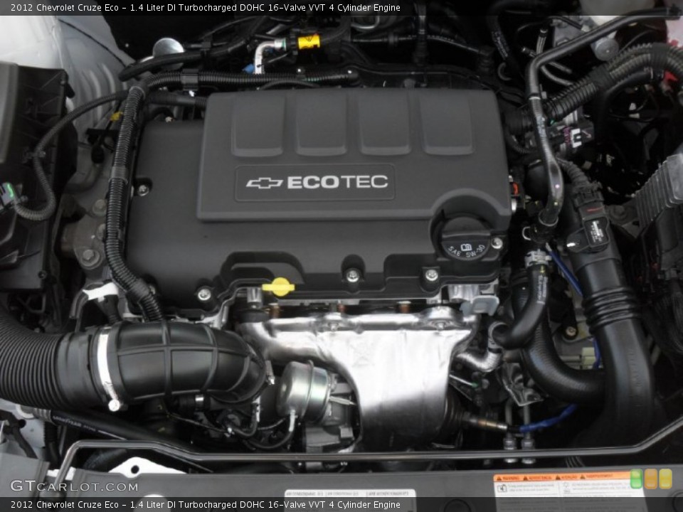 1.4 Liter DI Turbocharged DOHC 16-Valve VVT 4 Cylinder Engine for the 2012 Chevrolet Cruze #54772887