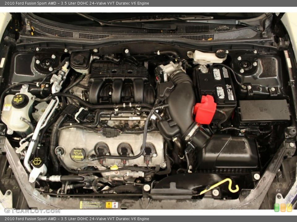 3.5 Liter DOHC 24-Valve VVT Duratec V6 Engine for the 2010 Ford Fusion #54779538