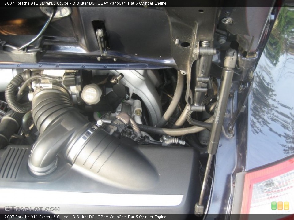 3.8 Liter DOHC 24V VarioCam Flat 6 Cylinder Engine for the 2007 Porsche 911 #54780624