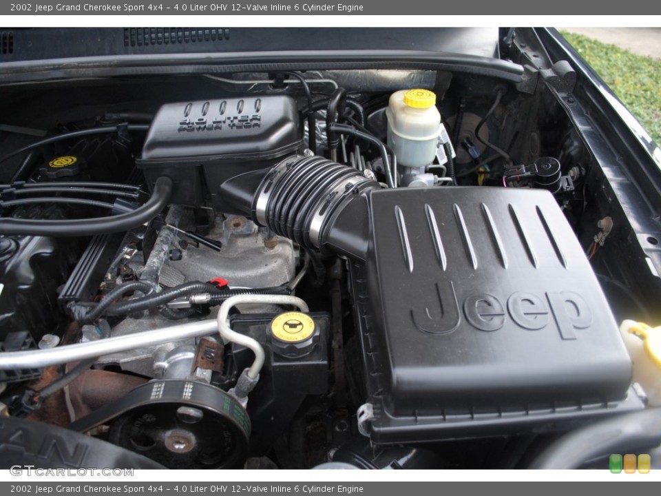 4.0 Liter OHV 12-Valve Inline 6 Cylinder Engine for the 2002 Jeep Grand Cherokee #54781080