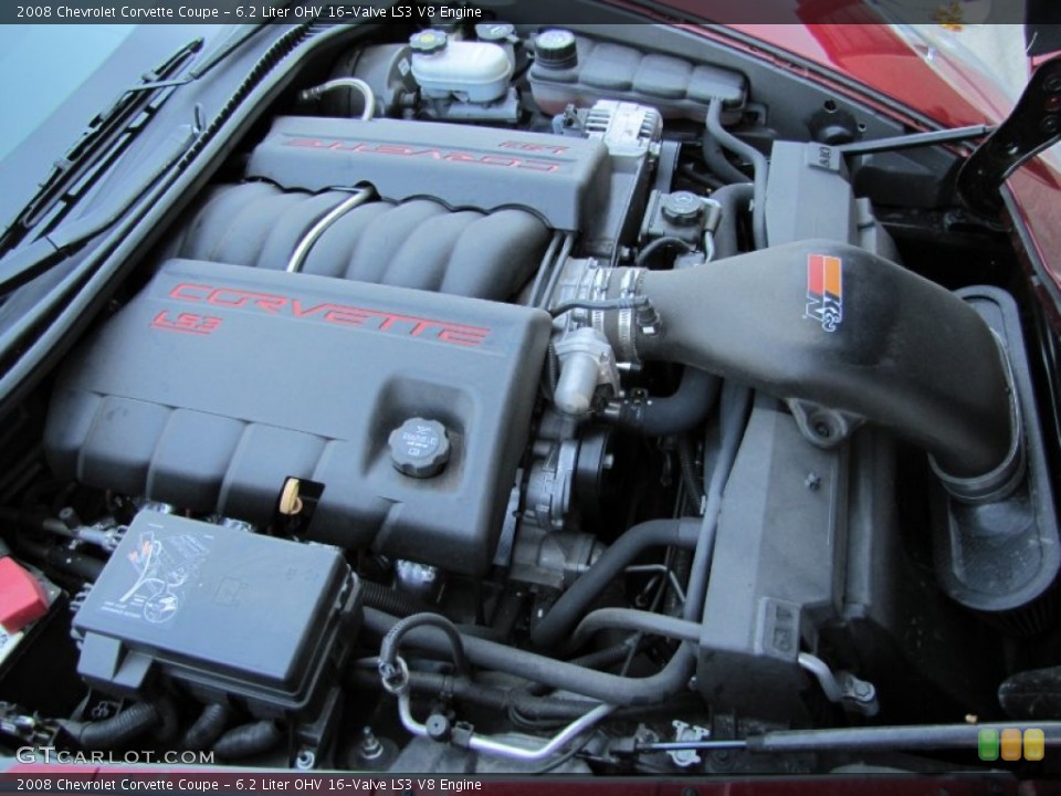 6.2 Liter OHV 16-Valve LS3 V8 Engine for the 2008 Chevrolet Corvette #54784632