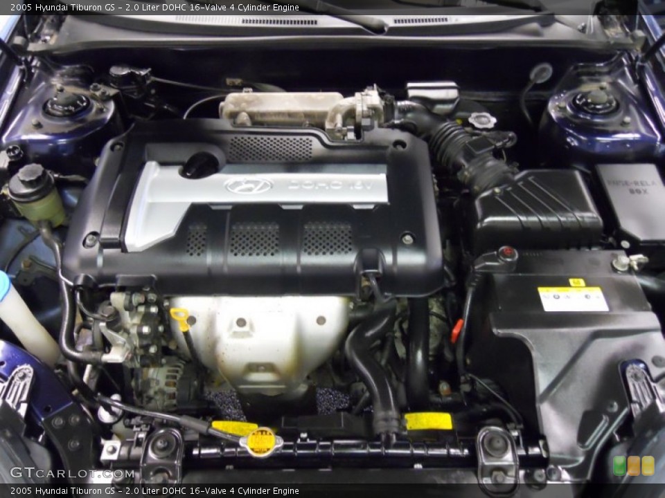 2.0 Liter DOHC 16-Valve 4 Cylinder Engine for the 2005 Hyundai Tiburon #54785841